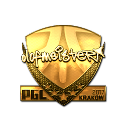 Sticker | olofmeister (Gold) | Krakow 2017