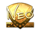 Sticker | NEO (Gold) | Krakow 2017