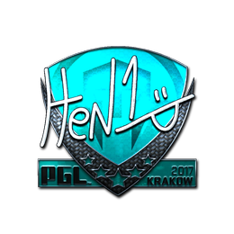 Sticker | HEN1 (Foil) | Krakow 2017