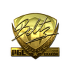 Sticker | boltz (Gold) | Krakow 2017