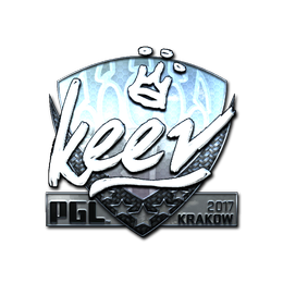 Sticker | keev (Foil) | Krakow 2017