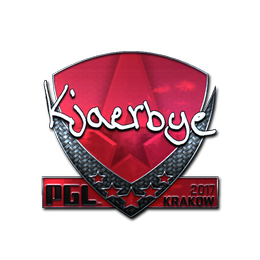 Sticker | Kjaerbye (Foil) | Krakow 2017