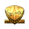 Sticker | KRIMZ (Gold) | Krakow 2017