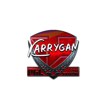 Sticker | karrigan (Foil) | Krakow 2017