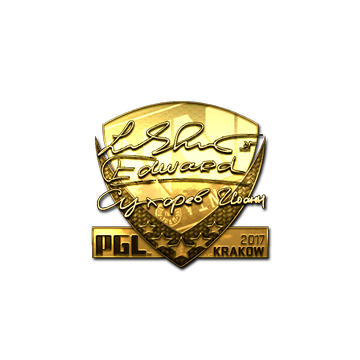 Sticker | Edward (Gold) | Krakow 2017
