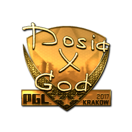 Sticker | Dosia (Gold) | Krakow 2017