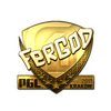 Sticker | fer (Gold) | Krakow 2017