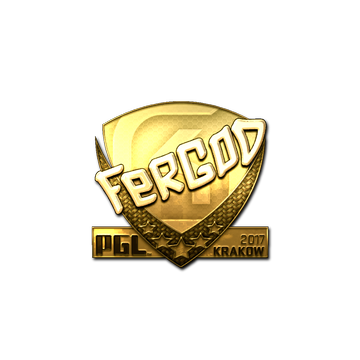 Sticker | fer (Gold) | Krakow 2017