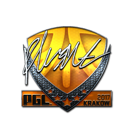 Sticker | flusha (Foil) | Krakow 2017