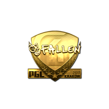Sticker | FalleN (Gold) | Krakow 2017