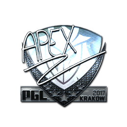 Sticker | apEX (Foil) | Krakow 2017