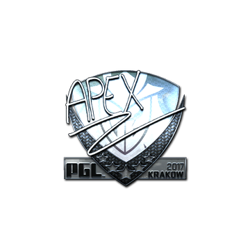 Sticker | apEX (Foil) | Krakow 2017