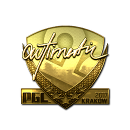 Sticker | autimatic (Gold) | Krakow 2017