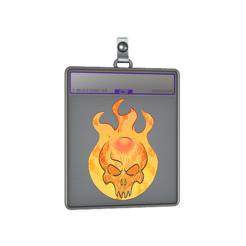 Sticker Slab | Incineration (Holo)