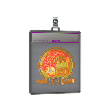 Sticker Slab | Fancy Koi (Foil)