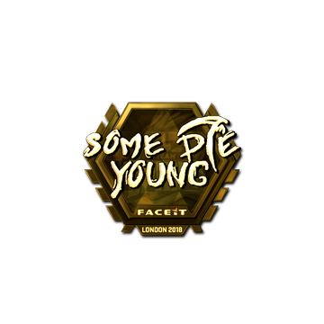 Sticker | sdy (Gold) | London 2018