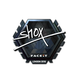 Sticker | shox (Foil) | London 2018