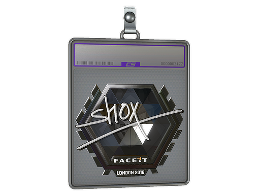 Sticker Slab | shox (Foil) | London 2018