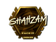 Sticker | ShahZaM (Gold) | London 2018