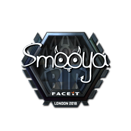 Sticker | smooya (Foil) | London 2018
