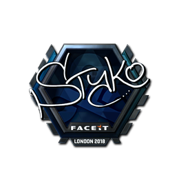 Sticker | STYKO (Foil) | London 2018