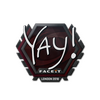 Sticker | yay | London 2018
