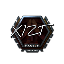 Sticker | Xizt (Foil) | London 2018