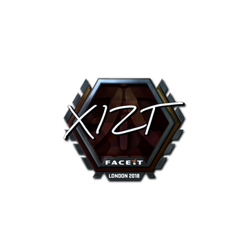 Sticker | Xizt (Foil) | London 2018
