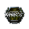 Sticker | XANTARES (Foil) | London 2018