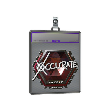 Sticker Slab | xccurate (Foil) | London 2018