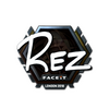 Sticker | REZ (Foil) | London 2018