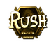 Sticker | RUSH (Gold) | London 2018