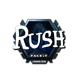 Sticker | RUSH (Foil) | London 2018