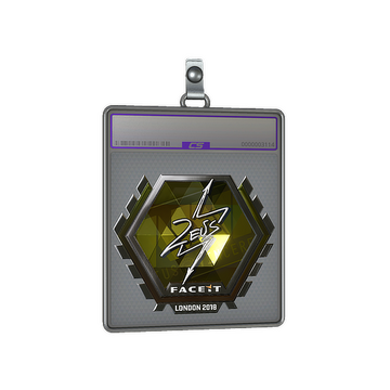 Sticker Slab | Zeus (Foil) | London 2018