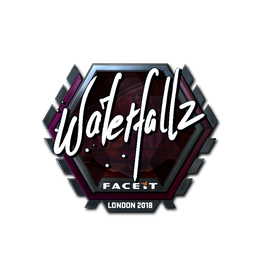 Sticker | waterfaLLZ (Foil) | London 2018