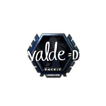 Sticker | v4lde (Foil) | London 2018