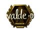 Sticker | v4lde (Gold) | London 2018