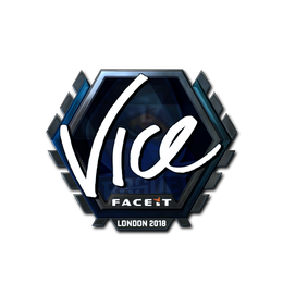 Sticker | vice (Foil) | London 2018