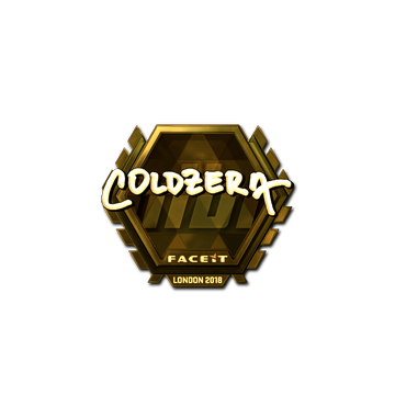 Sticker | coldzera (Gold) | London 2018