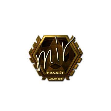 Sticker | mir (Gold) | London 2018