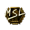 Sticker | MSL (Gold) | London 2018