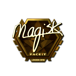 Sticker | Magisk (Gold) | London 2018