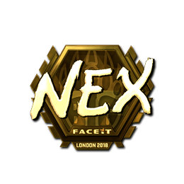 Sticker | nex (Gold) | London 2018