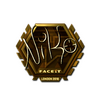 Sticker | NiKo (Gold) | London 2018