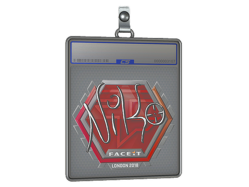 Sticker Slab | NiKo | London 2018 | Default