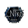 Sticker | niko (Foil)  | London 2018