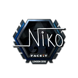 Sticker | niko (Foil)  | London 2018