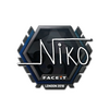 Sticker | niko  | London 2018