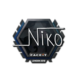 Sticker | niko  | London 2018