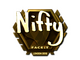 Sticker | Nifty (Gold) | London 2018